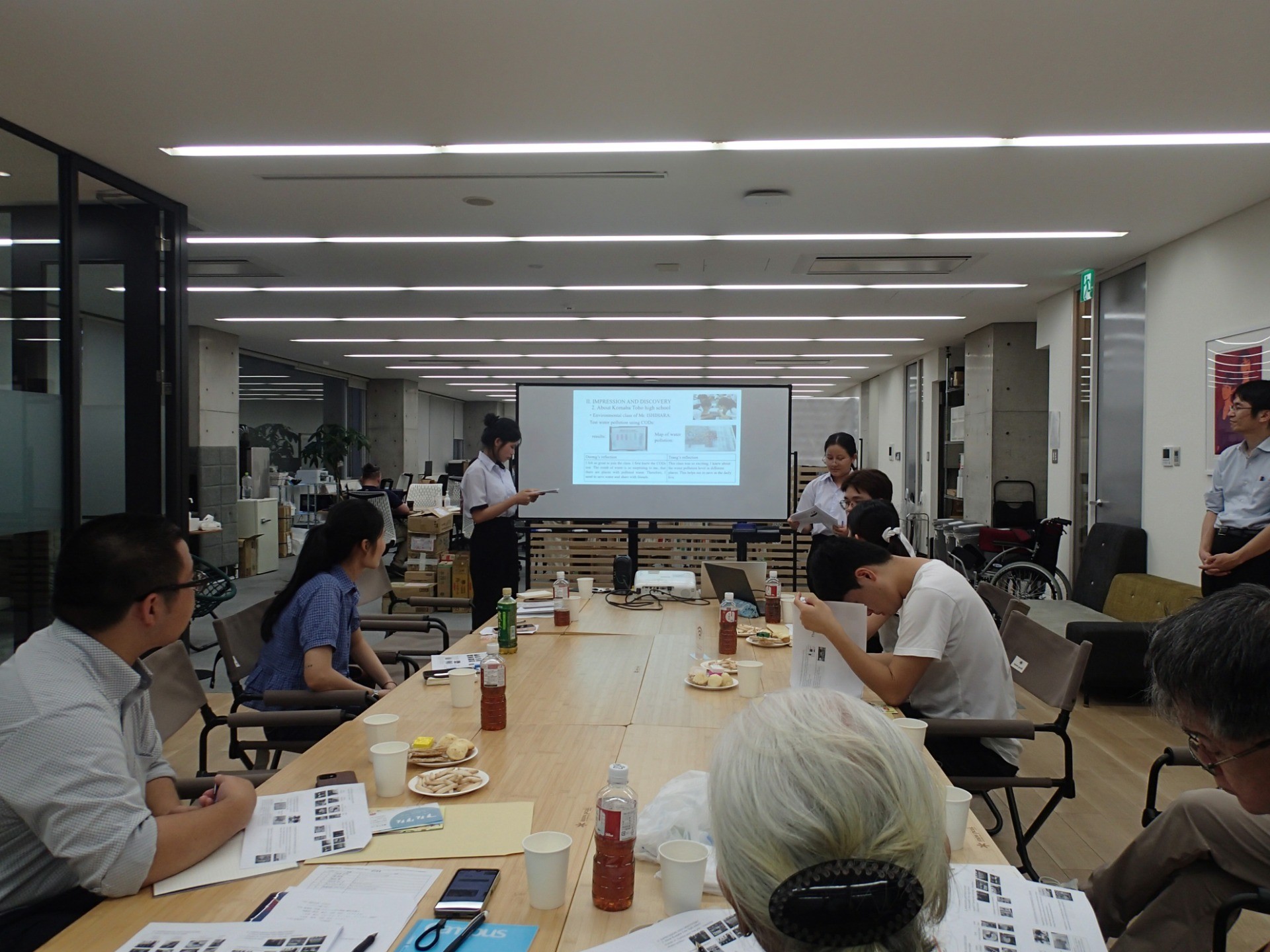 ベトナムの中学生たちの活動報告会を開催しました:東京