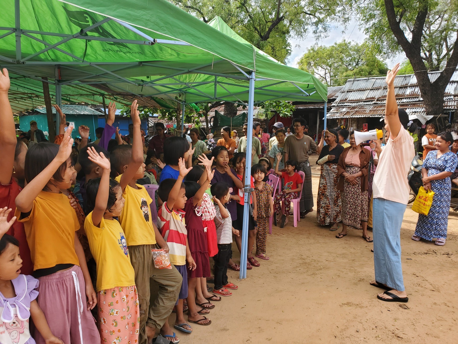 地震被災地の緊急支援（第三陣）：ミャンマー