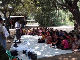 ラカイン州女性のエンパワメント事業：ミャンマー