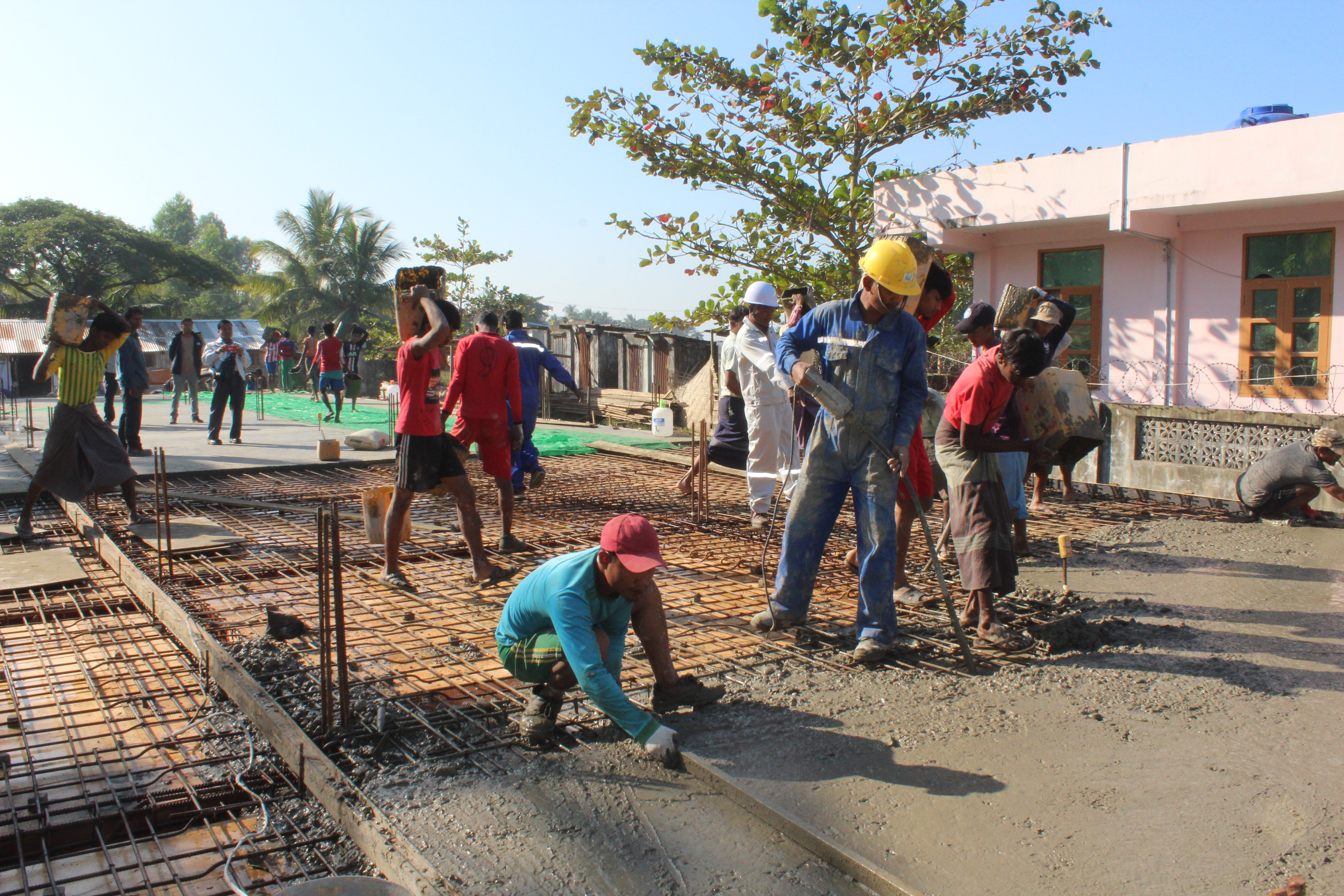 ラカイン州における学校建設事業：ミャンマー