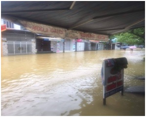 フエ市浸水被害緊急支援のお願い：ベトナム