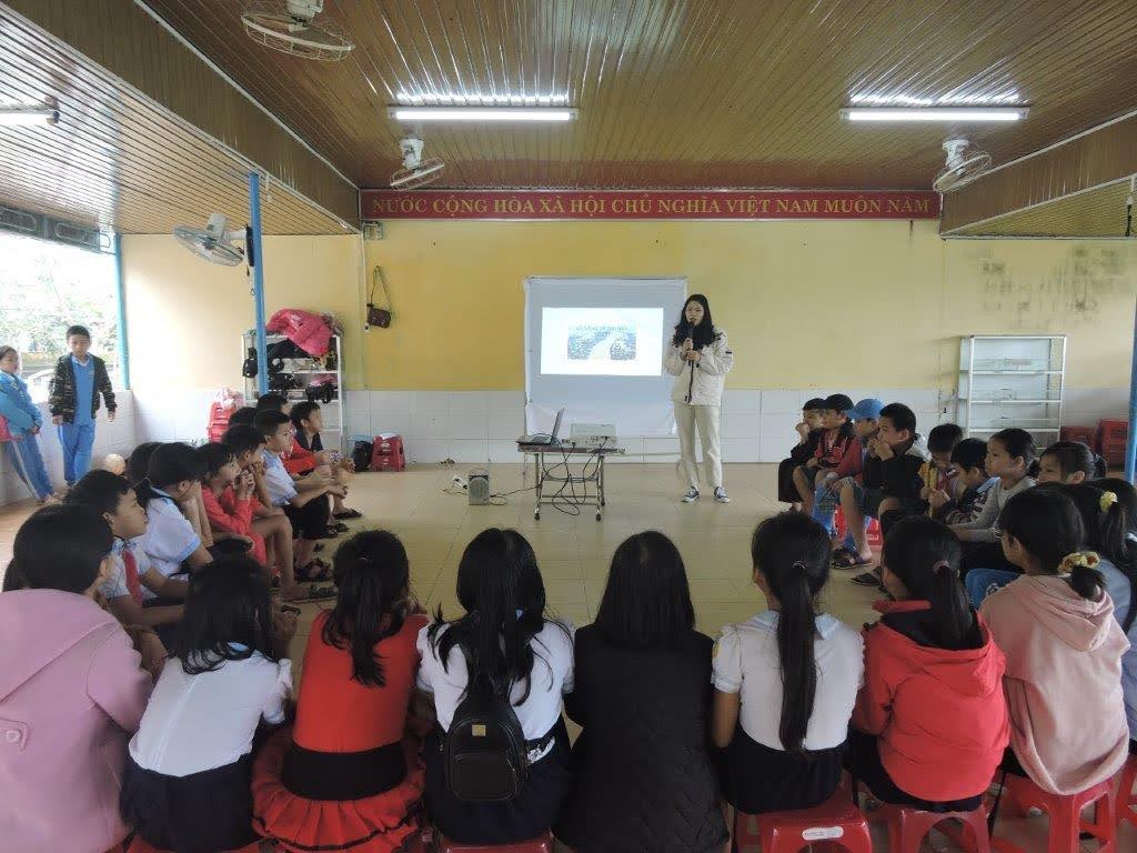 フエ市浸水被害支援 進捗（防災教育授業の実施等）：ベトナム